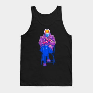 Bernie Sanders Inauguration Day Mittens Meme Tank Top